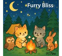 Furry Bliss: A Cat Lover’s Colouring Book