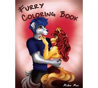 Furry Coloring Book: Coloring Book of Furries for Adults & Children
