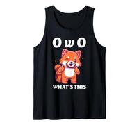 Furry Fandom Wolf Fan Fursona Funny Reaction Wow Cos'è Questo Canotta