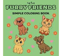 Furry Friends: Adult and Kid Coloring Book, Cute Designs of Furry Animals