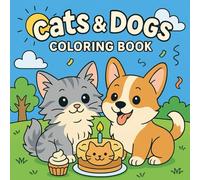 Furry Friends: Cute Animal Coloring Book for Kids Ages 6-10