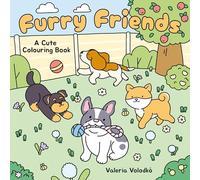 Furry Friends Cute Colouring Book