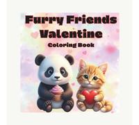 Furry Friends Valentine's Coloring Book