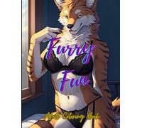 Furry Fun Adult Coloring Book