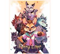 Furry Love: A coloring book for people who love Furries