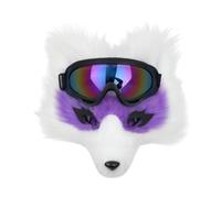 Furry Masque Peluche Testa Travestimento per Animali Costume Accessorio | Maschere da Festa per Halloween Carnevale Cosplay Halloween Masquerade Festivale