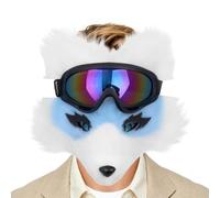 Furry Masque | Plush Animal Cosplay Headpiece Costume Dress Up Props