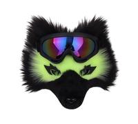 Furry Masque Plush Animal Cosplay - Headpiece Costumes Dress Up Props