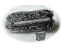 Furry mic parabrezza vento Muff parabrezza per Sony ecm-gz1m microfono Zoom fucile