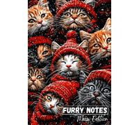 Furry Notes Meow Edition: Cute Cat Notebook Journal - Featuring Adorable Colorful Cat Illustrations on Every Page