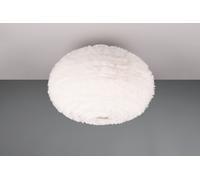 FURRY PLAFONIERA EFFETTO PIUMA BIANCA D. 50CM 2 LUCI ATTACCO E27