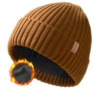 FURTALK Beanie Hat Uomini Donne Cappelli Invernali Foderati in Pile Cappello Termico Caldo Cappello a Maglia Cuffed Beanie Unisex Plain Skull cap