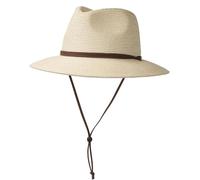 FURTALK Cappello unisex a tesa larga, cappello estivo con protezione UV, cappello da sole con sottogola, cappello da spiaggia per uomo e donna, cappello di paglia regolabile