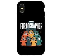 Furtographer Gatti Con Telecamere Custodia per iPhone X/XS