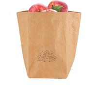 Furtryvl Sacchetti di carta per alimenti, riutilizzabili, per la spesa, sacchetti di carta, lavabili per campeggio, picnic, casa, stoccaggio, Grande, Refer to description, Unisex