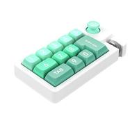 Furtryvl Tastiera RGB programmabile - Tastiera di programmazione cablata RGB | Tastierino numerico cablato sostituibile a caldo con una sola mano con joystick per progettazione grafica computer sul