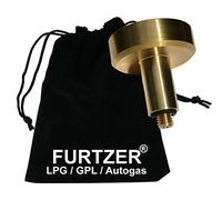 Furtzer® LPG GPL Autogas Adattatore M10 DISH versione breve (circa 60 mm) con il sacchetto in tessuto