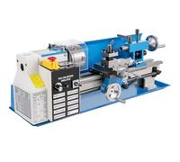 Furvveerr 550W Mini Tornio in Metallo 7 "x14 " Tornio per Metalli da Banco Tornio Velocità Variabile 2250RPM,con 3-jaw Chuck CNC Precisione Mini Tornio Macchina,Utensili per Tornitura in Metallo