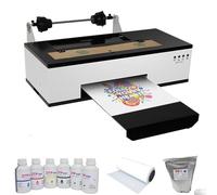 Furvveerr A3 L1800 DTF Stampante Transfer Stampante per Magliette Macchina da Stampa con Agitazione Inchiostro Bianco e Circolazione Temporizzata per Stampa FAI DA TE,Diretta a Film Stampante