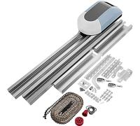 Furvveerr Apritore Porte Garage,Operatore per Porte di Garage,Family Garage Door Operator,Tirare e Spingere a 800N,Automatico Dual Braccio Accogliente Opener,Distanza di Controllo Remoto 50M