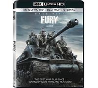 Fury (4K UHD Blu-ray) Brad Pitt Shia LaBeouf Logan Lerman Michael Peña