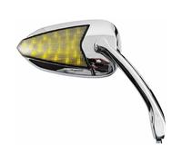 Fury specchietti retrovisori a led con freccia incorporata cromato