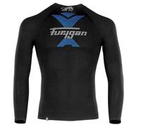 Furygan Active Long Sleeves - Top Termico Unisex, Abbigliamento Tecnico con Tecnologia termoregolante 37.5®, Pratico per Motociclismo, Ciclismo, Sci, Asciugatura Rapida, Senza Cuciture, Ergonomico