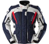 Furygan Apalaches Evo Giacca tessile moto da donna, blu/bianco/rosso, Taglia XL