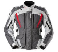 Furygan Apalaches Evo, giacca tessile impermeabile donna 3XL female Grigio/Grigio Chiaro/Rosso