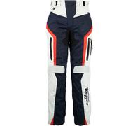 Furygan Apalaches, pantaloni tessili impermeabili da donna L female Blu Scuro/Grigio Chiaro/Rosso