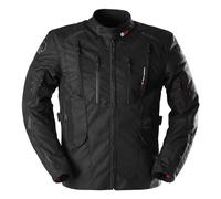 Furygan Brooks Adventure Giacca da Uomo - Versatilità e Comfort, Protezioni D3O, Ventilazione e impermeabilizzazione, Moderna, migliorata Sicurezza sulla Strada, Nero