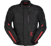 Furygan Explorer, giacca tessile impermeabile 4XL male Nero/Rosso