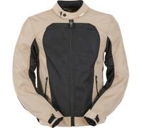 Furygan Genesis Mistral Evo Giacca tessile da motocicletta, beige, Taglia S