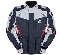 Furygan Apalaches Giacca tessile moto, bianco-rosso-blu, taglia S per maschi