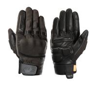 Furygan JET D3O EVO - Guanti da moto per uomo - Palmo 100% pelle - Comfort - Guanti estivi - Traspiranti e leggeri - Compatibili con schermi - Touch Screen