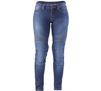 Furygan Purdey Evo Slim Jeans da moto da donna, blu, Taglia 28/30