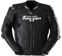 Furygan Raptor Evo 3 Giacca di pelle da moto, nero-bianco, taglia L per maschi