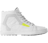 Furygan Sacramento D3O Scarpe da moto, grigio-bianco-giallo, taglia 46