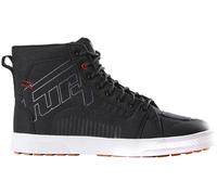 Furygan Stockton Air D3O Scarpe da moto, nero-rosso, taglia 38