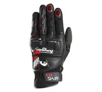 Furygan Styg10 Guanti da Motocicletta (Nero/Bianco/Rosso ) TG:XL