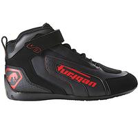 Furygan V3 Scarpe da moto, nero-rosso, taglia 46