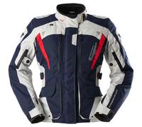 Furygan Apalaches Evo Giacca tessile moto da donna, blu/bianco/rosso, Taglia L