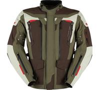 Furygan Voyager 3C Giacca tessile moto, verde-marrone, taglia S per maschi