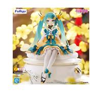 Hatsune Miku Noodle Stopper Pvc Statua Hatsune Miku 2025 Chinese New Year Ver. 14 Cm Furyu