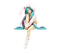 Furyu Hatsune Miku Rabbit Ear Hood Pajama Ver. Fig. 14 cm Hatsune Miku Noodle Stopper