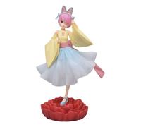 Furyu Exceed Creative Ram/little Rabbit Girl Re: Zero Statue 21 Cm Rosa