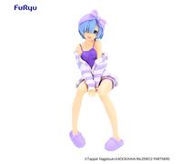 Furyu Re: Zero Rem Room Indossare Viola Colore Versione Noodle Stopper Figura