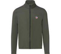 Fusalp - Maglia termica con zip - Mariozip II Army Sorbier per Uomo - Taglia L - Kaki