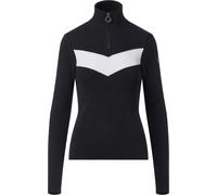 Fusalp - Maglione donna a collo alto con mezza zip - Andromede Bianco/Nero per Donne - Taglia M