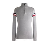 Fusalp - Maglione da uomo in Lana Merino - Wengen IV Silice Marin per Uomo - Taglia L - Grigio